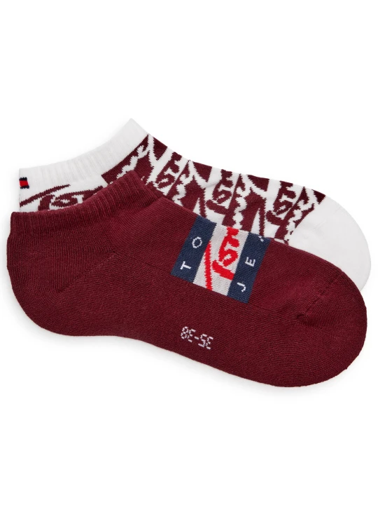 Zdjęcie produktu Tommy Jeans Skarpety 2-pack bordowy