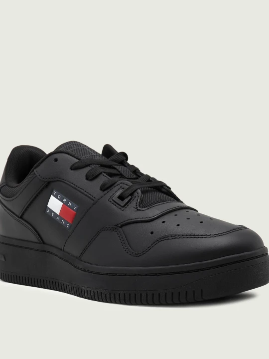 Zdjęcie produktu Tommy Jeans Skórzane sneakersy czarny