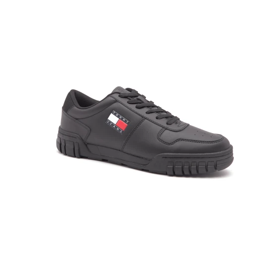 Zdjęcie produktu Tommy Jeans Skórzane sneakersy czarny
