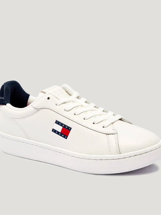 Zdjęcie produktu Tommy Jeans Skórzane sneakersy ARCHIVE ''98 biały