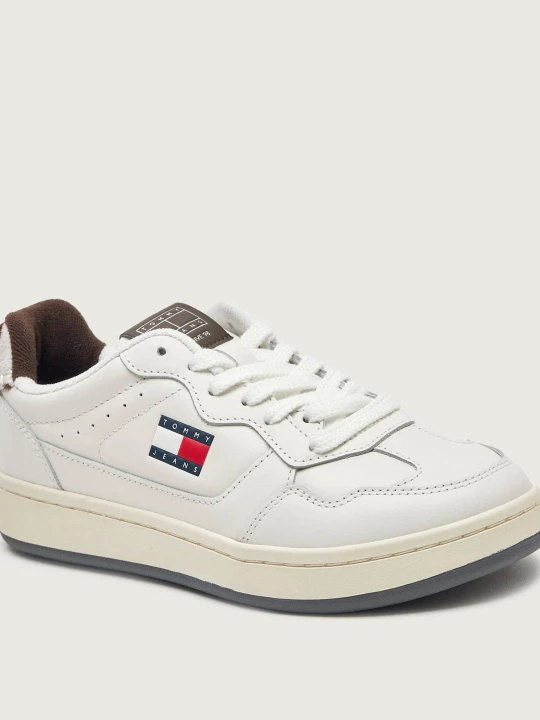 Zdjęcie produktu Tommy Jeans Skórzane sneakersy ARCHIVE ''98 biały