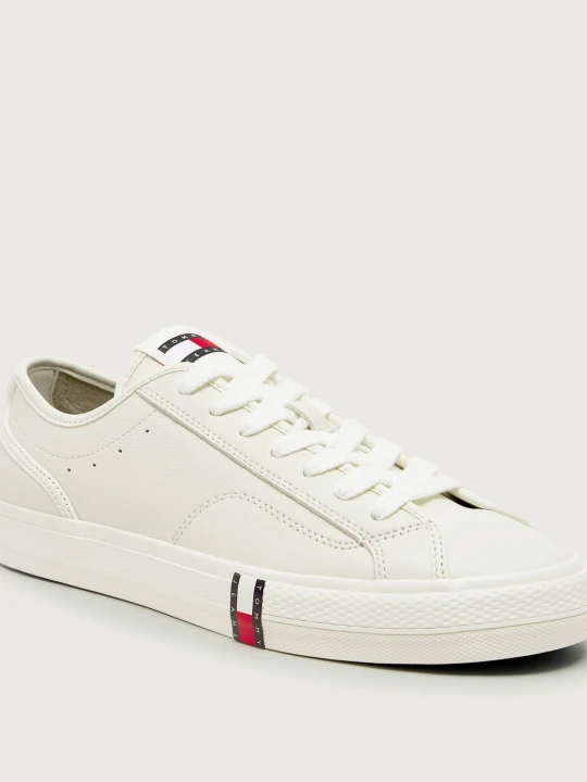 Zdjęcie produktu Tommy Jeans Skórzane sneakersy ARCHIVE VULC. Y2K ecru