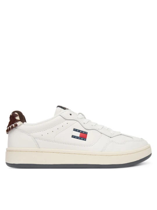 Zdjęcie produktu Tommy Jeans Sneakersy Archive '98 Calf Hair Tab EN0EN03002 Écru Kremowy