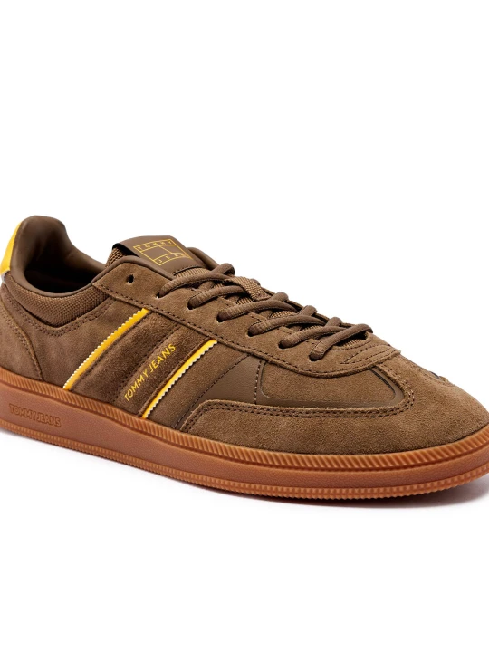 Zdjęcie produktu Tommy Jeans Sneakersy GREENWICH EDGE | zamsz brązowy