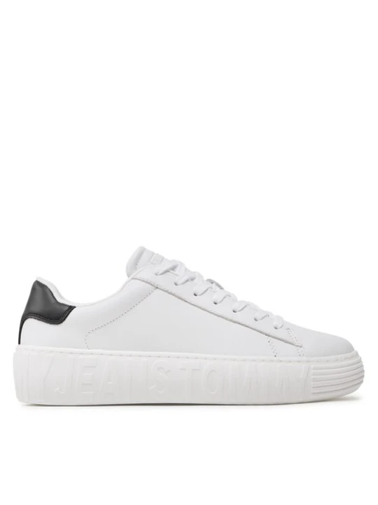 Zdjęcie produktu Tommy Jeans Sneakersy Leather Outsole EM0EM01159 Biały