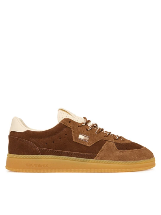Zdjęcie produktu Tommy Jeans Sneakersy Mu The Greenwich Edge Suede EN0EN03050 Brązowy