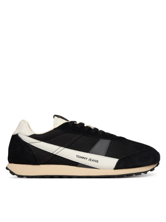 Zdjęcie produktu Tommy Jeans Sneakersy Retro Runner Archive Open Mesh EM0EM01715 Czarny
