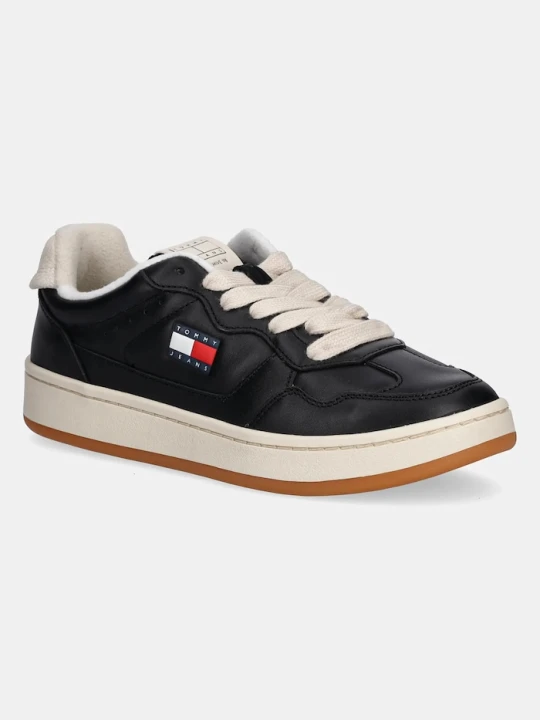 Zdjęcie produktu Tommy Jeans sneakersy skórzane ARCHIVE 98 WARM czarny