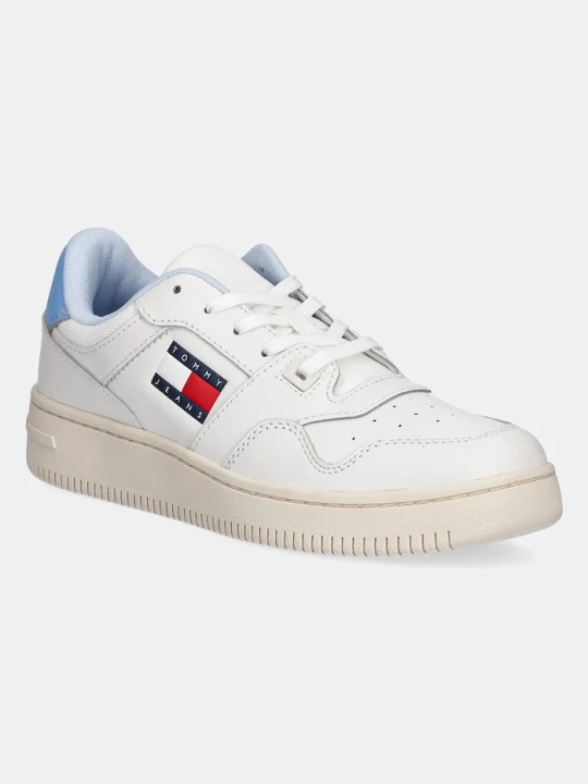 Zdjęcie produktu Tommy Jeans sneakersy skórzane TJW RETRO BASKET ESS biały