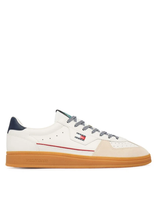 Zdjęcie produktu Tommy Jeans Sneakersy The Greenwich Edge Leather EM0EM01731 Biały