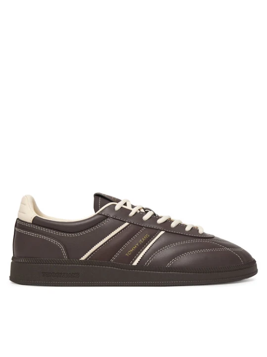 Zdjęcie produktu Tommy Jeans Sneakersy The Greenwich Edge Stitching EM0EM01708 Brązowy