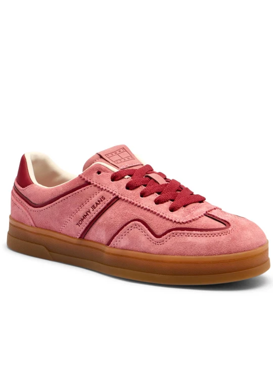 Zdjęcie produktu Tommy Jeans Sneakersy THE GREENWICH | zamsz różowy