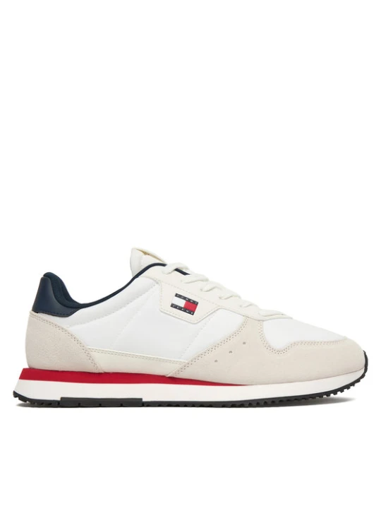 Zdjęcie produktu Tommy Jeans Sneakersy Tjm Eva Runner Leather EM0EM01649 Biały