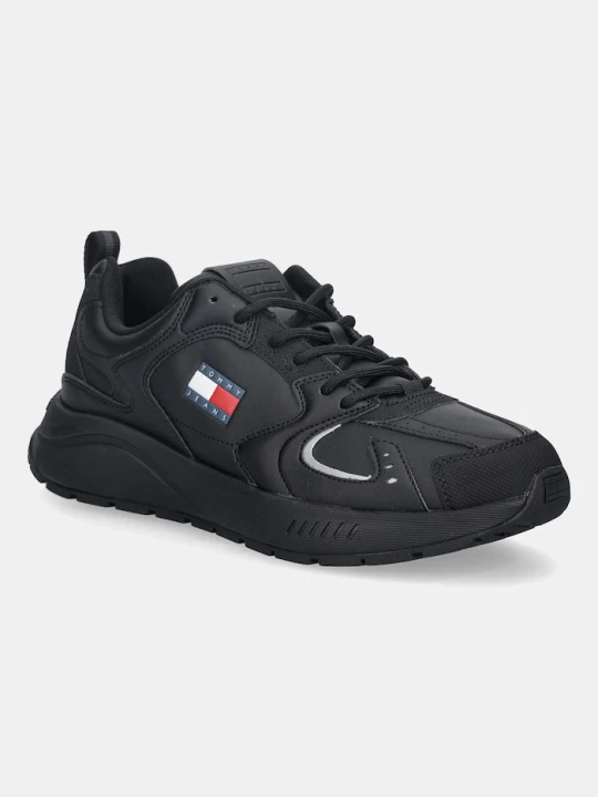 Zdjęcie produktu Tommy Jeans sneakersy TJM RUNNER LEATHER czarny