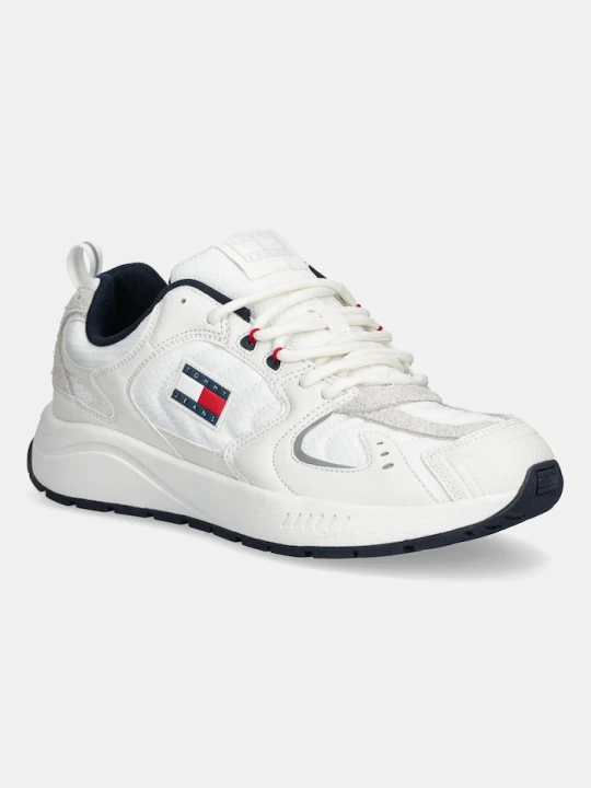 Zdjęcie produktu Tommy Jeans sneakersy TJM RUNNER MIX MATERIAL biały