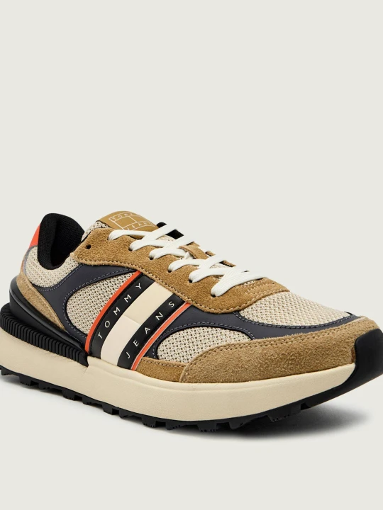 Zdjęcie produktu Tommy Jeans Sneakersy TJM TECHNICAL RUNNER ESS | zamsz beżowy