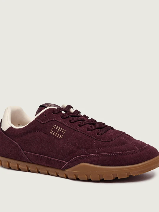 Zdjęcie produktu Tommy Jeans Sneakersy | zamsz bordowy