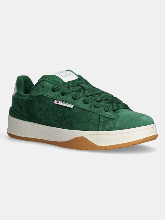 Zdjęcie produktu Tommy Jeans sneakersy zamszowe SKATER SNEAKER zielony