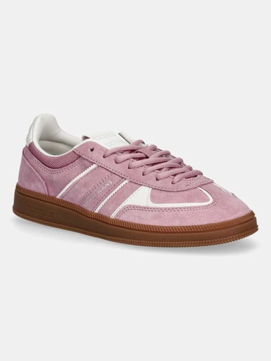 Zdjęcie produktu Tommy Jeans sneakersy zamszowe THE GREENWICH EDGE różowy