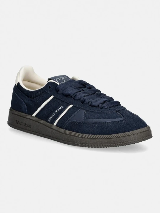 Zdjęcie produktu Tommy Jeans sneakersy zamszowe THE GREENWICH EDGE SUEDE granatowy