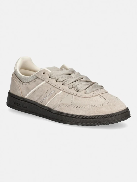 Zdjęcie produktu Tommy Jeans sneakersy zamszowe THE GREENWICH EDGE SUEDE beżowy