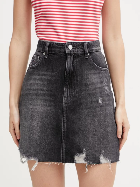 Zdjęcie produktu Tommy Jeans spódnica jeansowa czarny