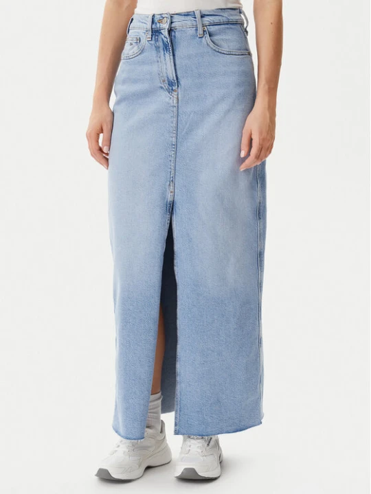 Zdjęcie produktu Tommy Jeans Spódnica jeansowa Claire DW0DW20581 Niebieski Regular Fit