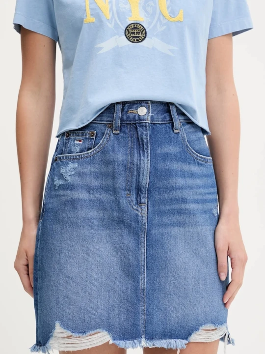 Zdjęcie produktu Tommy Jeans spódnica jeansowa niebieski