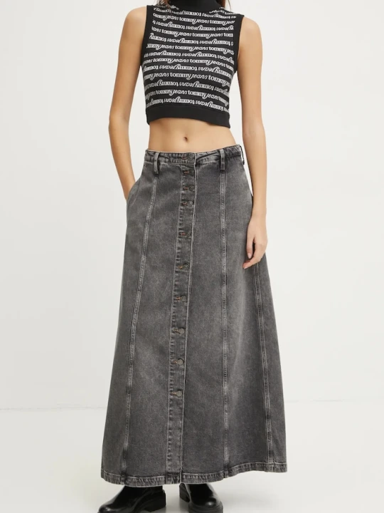 Zdjęcie produktu Tommy Jeans spódnica jeansowa szary