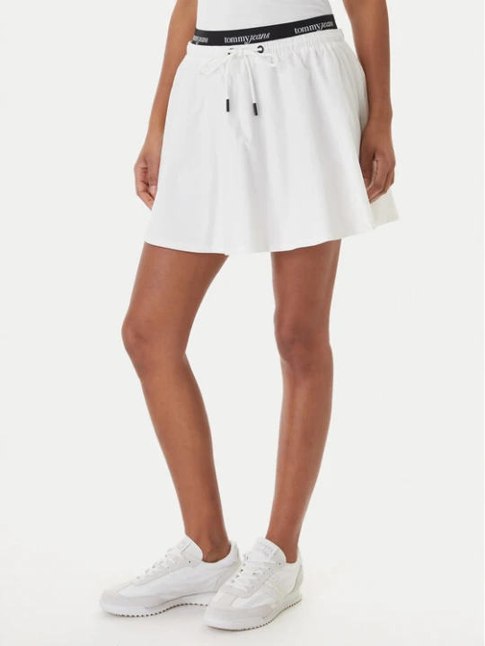 Zdjęcie produktu Tommy Jeans Spódnica mini DW0DW22299 Biały Regular Fit