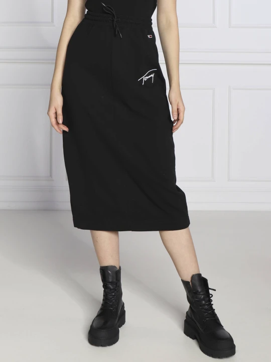 Zdjęcie produktu Tommy Jeans Spódnica SIGNATURE czarny
