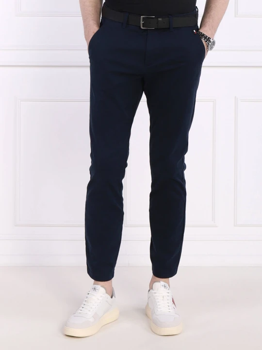 Zdjęcie produktu Tommy Jeans Spodnie chino AUSTIN | Slim Fit granatowy