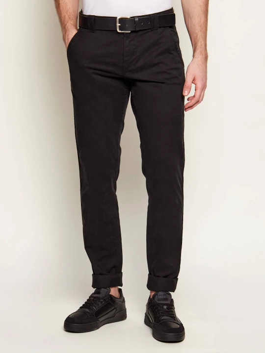 Zdjęcie produktu Tommy Jeans Spodnie chino Scanton | Slim Fit czarny