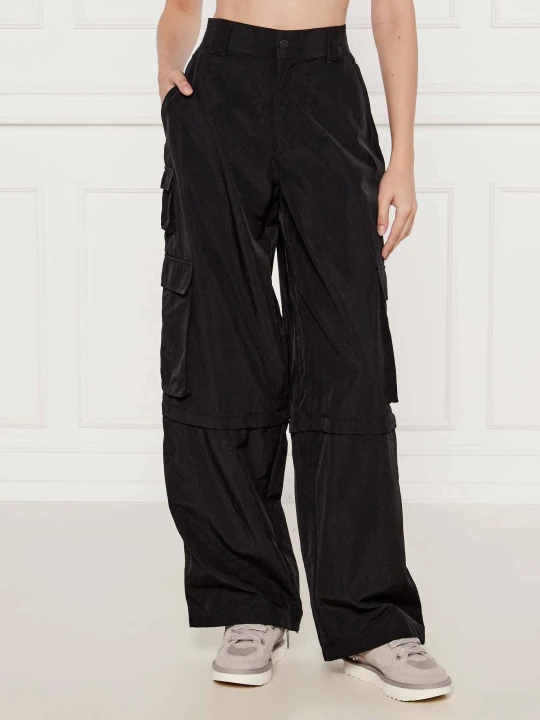 Zdjęcie produktu Tommy Jeans Spodnie CLAIRE | Loose fit | high rise czarny