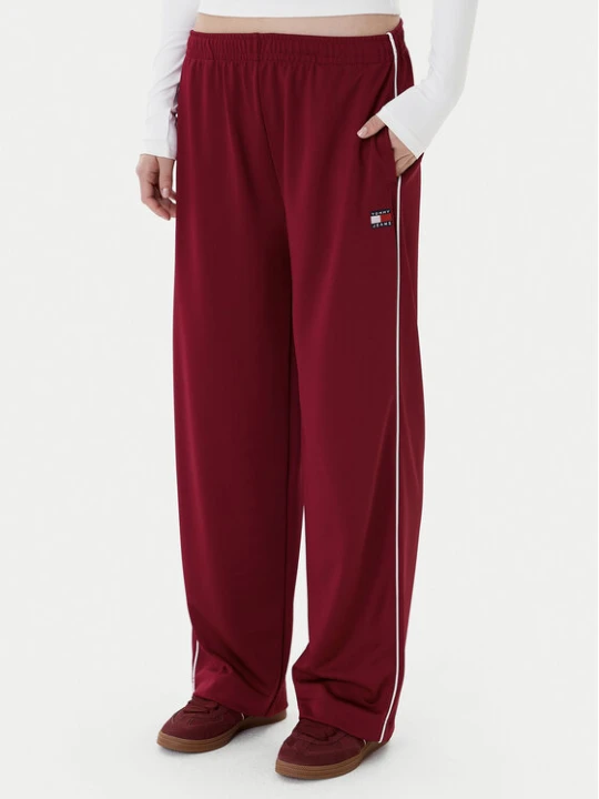 Zdjęcie produktu Tommy Jeans Spodnie dresowe Archive DW0DW22633 Bordowy Regular Fit