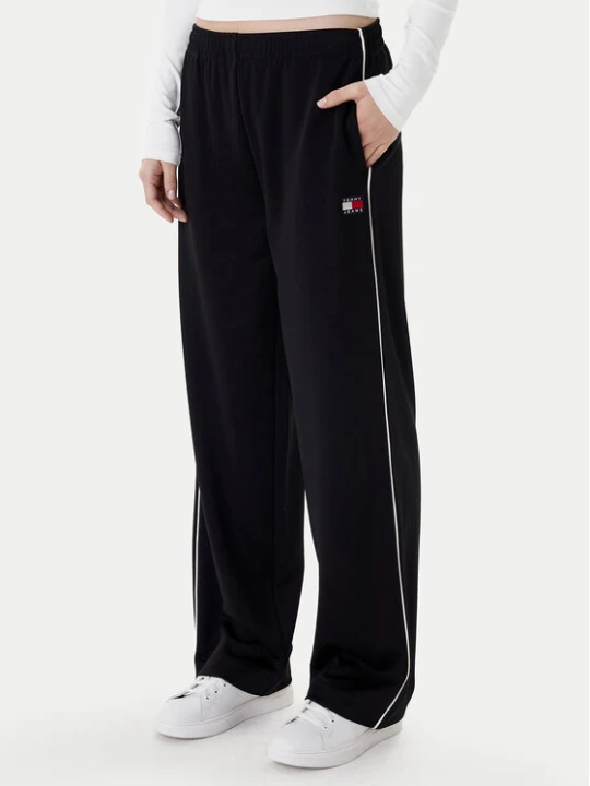 Zdjęcie produktu Tommy Jeans Spodnie dresowe Archive DW0DW22633 Czarny Regular Fit