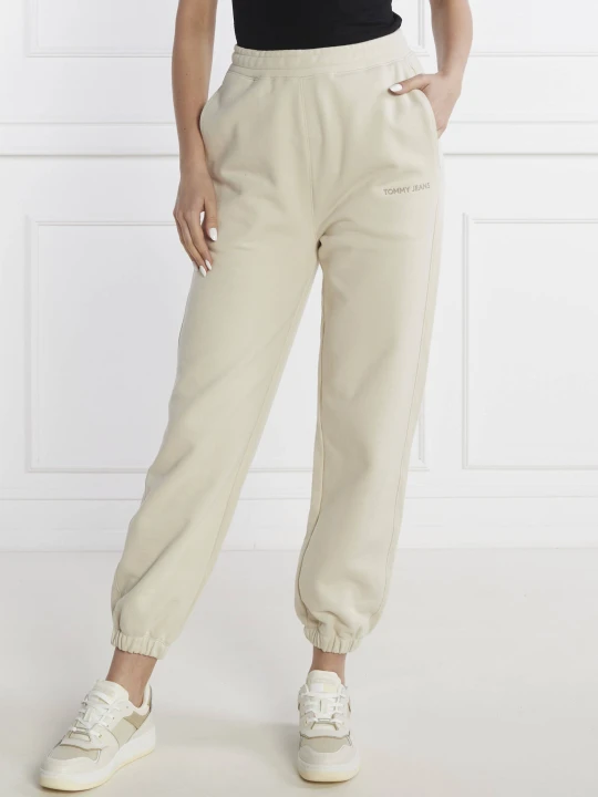 Zdjęcie produktu Tommy Jeans Spodnie dresowe CLASSICS EXT | Relaxed fit beżowy