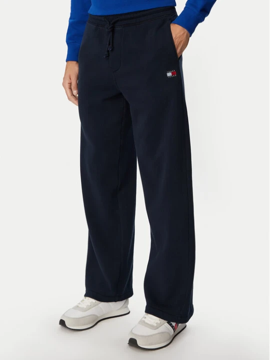 Zdjęcie produktu Tommy Jeans Spodnie dresowe DM0DM23729 Granatowy Regular Fit