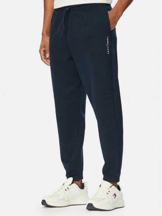 Zdjęcie produktu Tommy Jeans Spodnie dresowe Linear DM0DM23014 Granatowy Regular Fit