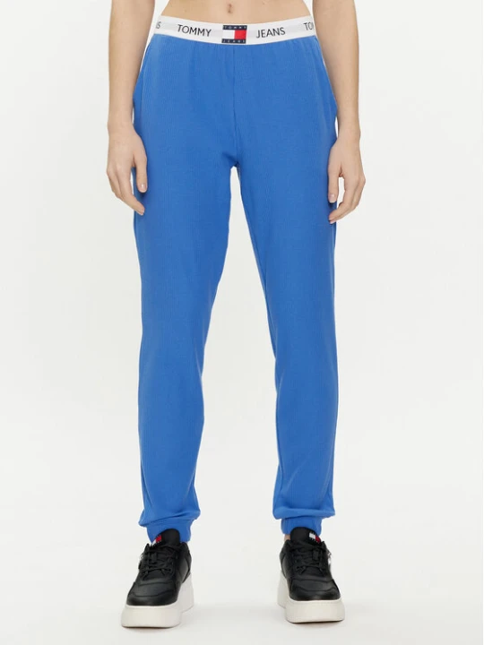 Zdjęcie produktu Tommy Jeans Spodnie dresowe UW0UW05154 Niebieski Regular Fit