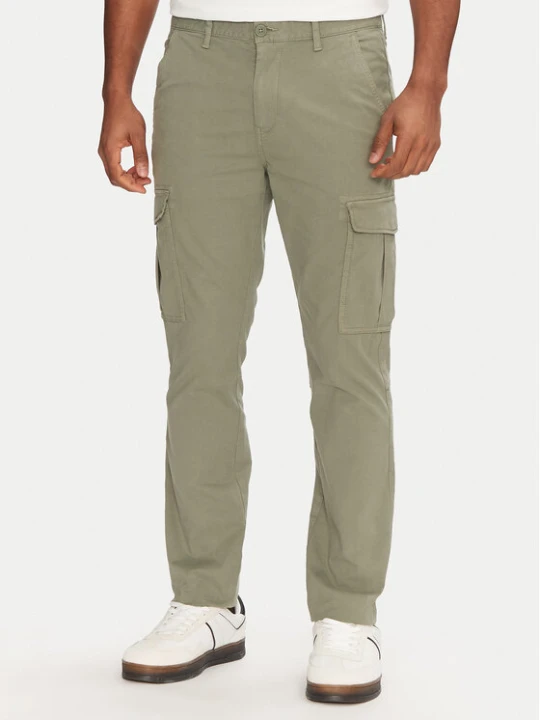 Zdjęcie produktu Tommy Jeans Spodnie materiałowe Austin DM0DM20281 Zielony Regular Fit