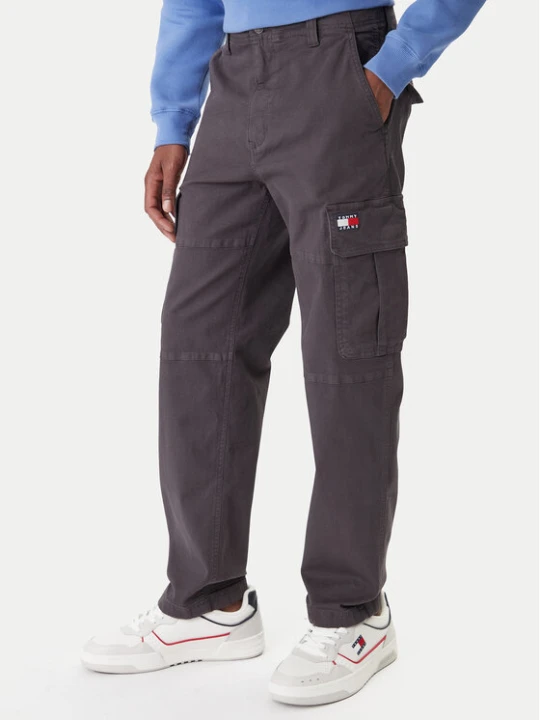 Zdjęcie produktu Tommy Jeans Spodnie materiałowe Sonny DM0DM22651 Szary Slim Fit