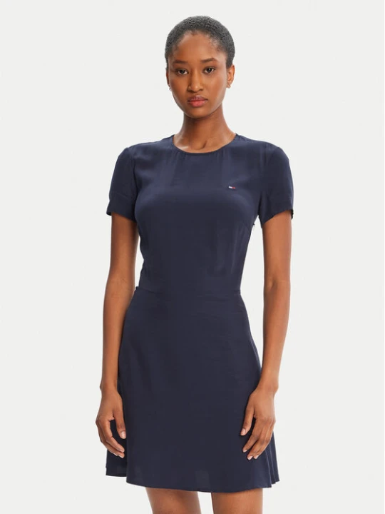 Zdjęcie produktu Tommy Jeans Sukienka codzienna DW0DW21120 Granatowy Regular Fit