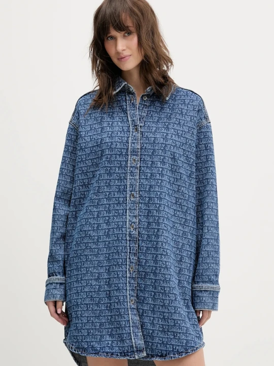 Zdjęcie produktu Tommy Jeans sukienka jeansowa niebieski