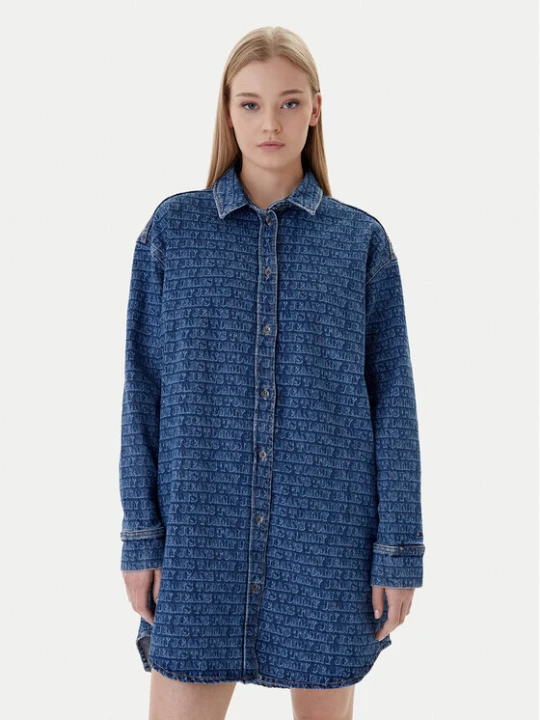 Zdjęcie produktu Tommy Jeans Sukienka jeansowa DW0DW22492 Niebieski Relaxed Fit