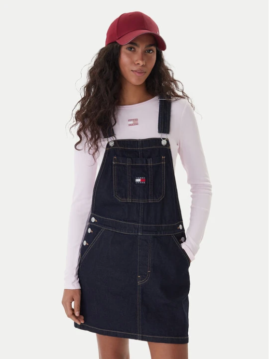 Zdjęcie produktu Tommy Jeans Sukienka jeansowa DW0DW22555 Granatowy Regular Fit