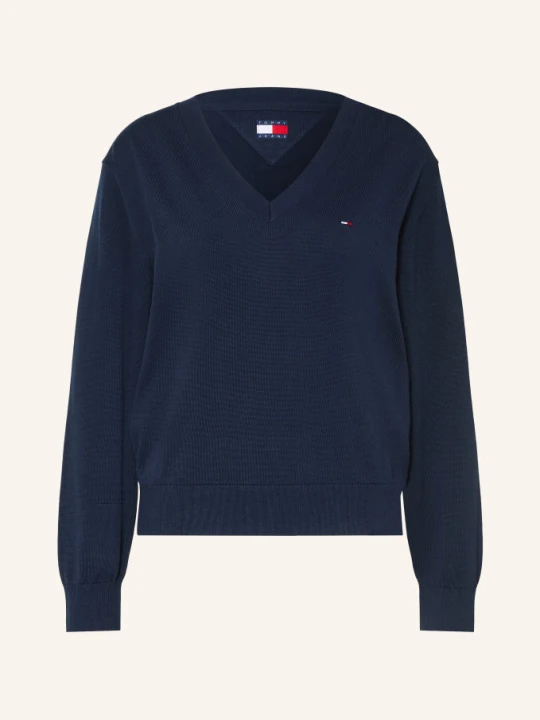 Zdjęcie produktu Tommy Jeans Sweter blau GRANATOWY