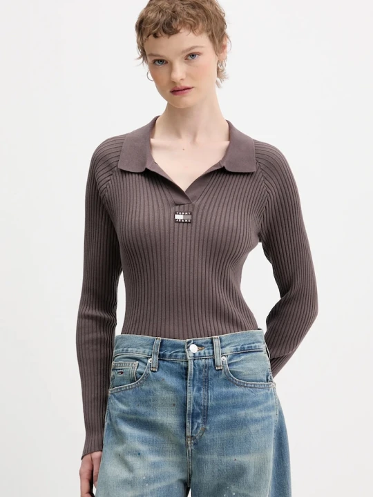 Zdjęcie produktu Tommy Jeans sweter brązowy