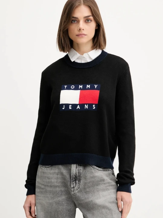 Zdjęcie produktu Tommy Jeans sweter czarny