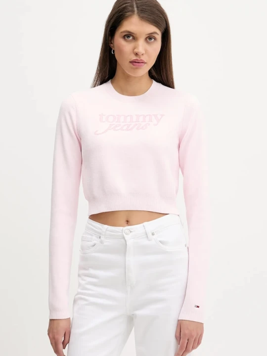 Zdjęcie produktu Tommy Jeans sweter różowy